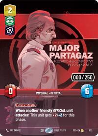 Major Partagaz - Healthcare Provider (Serialized) #1132