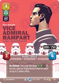 Vice Admiral Rampart - On Schedule (Serialized) #1133