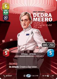 Dedra Meero - With Verifiable Data (Serialized) #1135