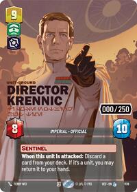 Director Krennic - I Lose Nothing But Time (Serialized) #1136