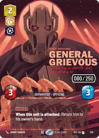 General Grievous - Scuttling to Safety (Serialized) #1138