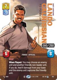 Lando Calrissian - Trust Me (Serialized) #1141