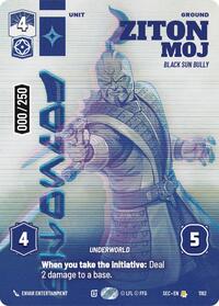 Ziton Moj - Black Sun Bully (Serialized) #1162