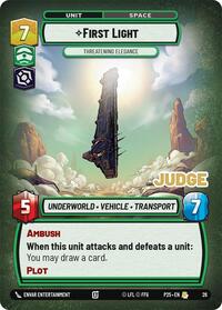 First Light - Threatening Elegance #26