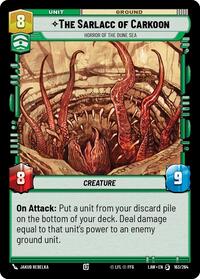 The Sarlacc of Carkoon - Horror of the Dune Sea #163/264