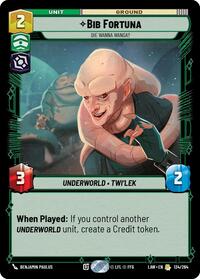 Bib Fortuna - Die Wanna Wanga? #134/264