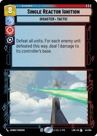 Single Reactor Ignition #44/264
