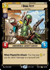 Boba Fett - For a Price #214/264