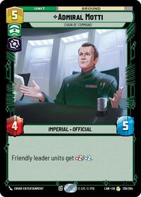 Admiral Motti - Chain of Command #139/264