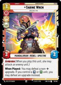 Sabine Wren - Spectre Five #78/264