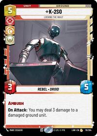 K-2S0 - Locking the Vault #79/264