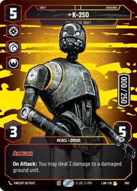 K-2S0 - Locking the Vault (Serialized) #880