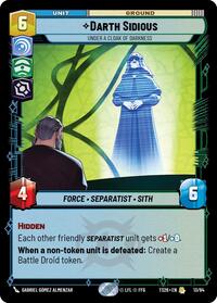 Darth Sidious - Under a Cloak of Darkness #13/84