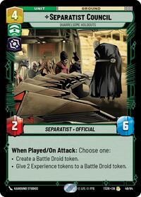Separatist Counci - Quarrelsome Holdouts #49/84