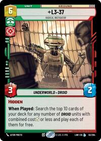 L3-37 - Radical Instigator #63/264