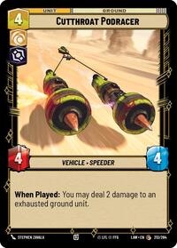 Cutthroat Podracer #213/264
