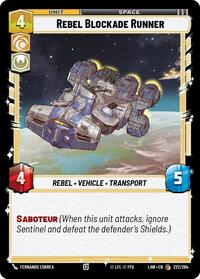 Rebel Blockade Runner #222/264