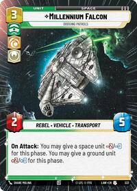 Millennium Falcon - Dodgin Patrols (Hyperspace) #332