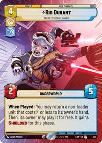 Rio Durant - Beckett's Right Hands (Hyperspace) #357
