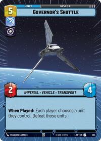 Governor's Shuttle (Hyperspace) #363