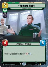 Admiral Motti - Chain of Command (Hyperspace) #403