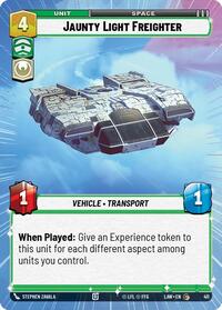 Jaunty Light Frieghter (Hyperspace) #411