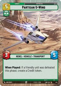 Partisan U-Wing (Hyperspace) #425