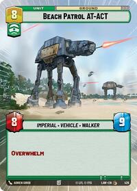 Beach Patrol AT-ACT (Hyperspace) #426