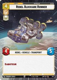 Rebel Blockade Runner (Hyperspace) #486