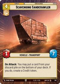 Scavenging Sandcrawler (Hyperspace) #502