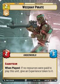 Weequay Pirate (Hyperspace) #495