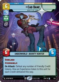 Cade Bane - Now It's My Turn (Hyperspace Foil) #534