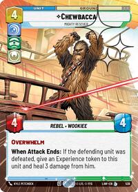 Chewbacca - Mighty Rescuer (Hyperspace Foil) #536