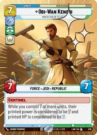 Obi-Wan Kenobi - Protector of Felucia (Hyperspace Foil) #538