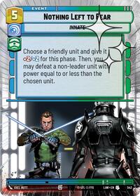 Nothing Left to Fear (Hyperspace Foil) #543