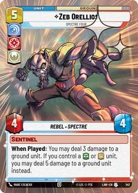 Zeb Orellios - Spectre Four (Hyperspace Foil) #547