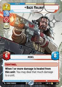 Baze Malbus - Good Luck (Hyperspace Foil) #549
