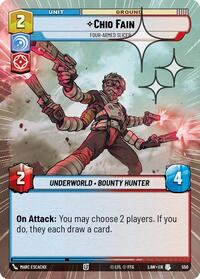 Chio Fain - Four-Armed Slicer (Hyperspace Foil) #550