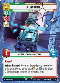 Chopper - Spectre Three (Hyperspace Foil) #557