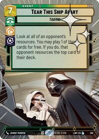 Tear This Ship Apart (Hyperspace Foil) #568