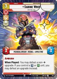 Sabine Wren - Spectre Five (Hyperspace Foil) #580