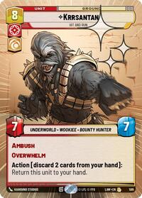 Krrsantan - Hit and Run (Hyperspace Foil) #586