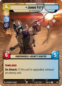 Jango Fett - Wily Mercenary (Hyperspace Foil) #589