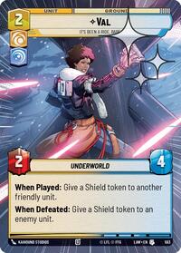 Val - It's Been a Ride, Babe (Hyperspace Foil) #593