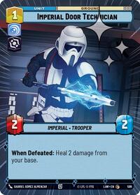 Imperial Door Technician (Hyperspace Foil) #599