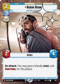 Bodhi Rook - Creating a Diversion (Hyperspace Foil) #606