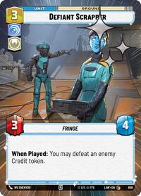 Defiant Scrapper (Hyperspace Foil) #608