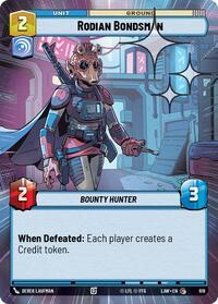 Rodian Bondsman (Hyperspace Foil) #618