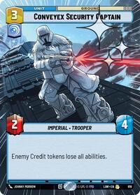 Conveyex Security Captain (Hyperspace Foil) #619