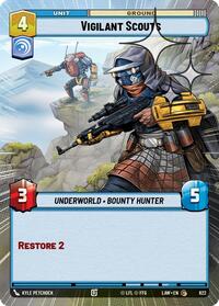 Vigilant Scouts (Hyperspace Foil) #622
